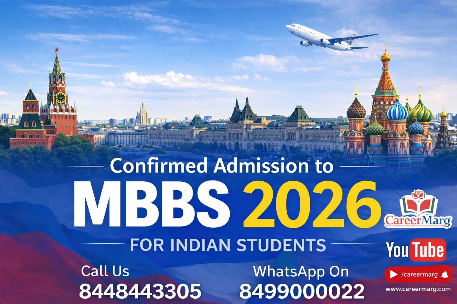 Get Confirmed MBBS in Russia Admission in 2026